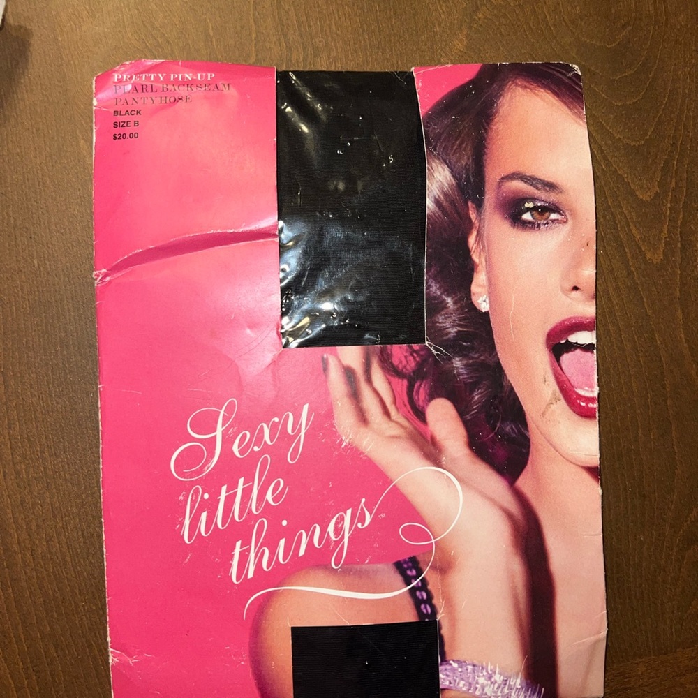 Victoria secret Vintage-Pretty Pin Up- Sexy Little Things - panty hose Tights